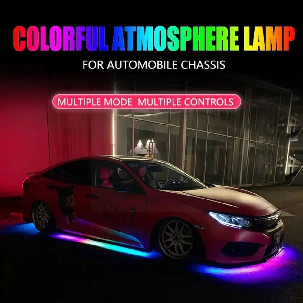 New Atmosphere Light Multicolor 12V RGB Flexible Flowing Light Underbody Waterproof LED Automobile Neon Chassi Underglow Ca I6O5
New Atmosphere Light Multicolor 12V RGB Flexible Flowing Light Underbody Waterproof LED Automobile Neon Chassi Underglow Ca I6O5