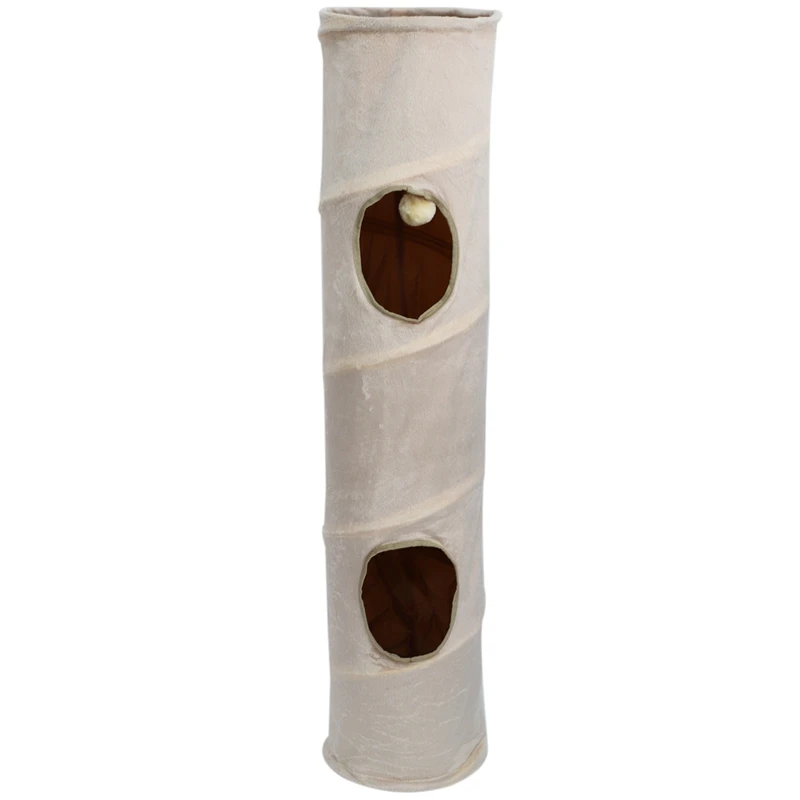 Pet Tunnel Long 120Cm 2 Holes Cat Puppy Rabbit Teaser Funny Hide Tunnel Toys With Ball Collapsible Cat Tunnel
Pet Tunnel Long 120Cm 2 Holes Cat Puppy Rabbit Teaser Funny Hide Tunnel Toys With Ball Collapsible Cat Tunnel