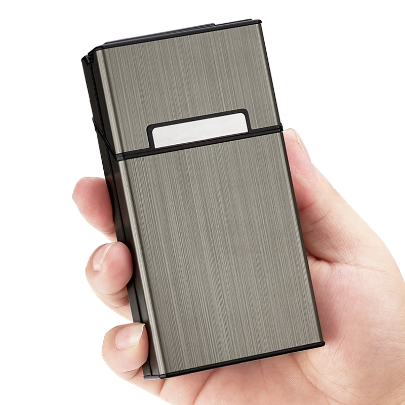 Portable Slim Cigarette Box Lighter Cigarette Storage Container Case Coil Charged Lighter Removable Magnetic Cap Men Women Gifts
Portable Slim Cigarette Box Lighter Cigarette Storage Container Case Coil Charged Lighter Removable Magnetic Cap Men Women Gifts