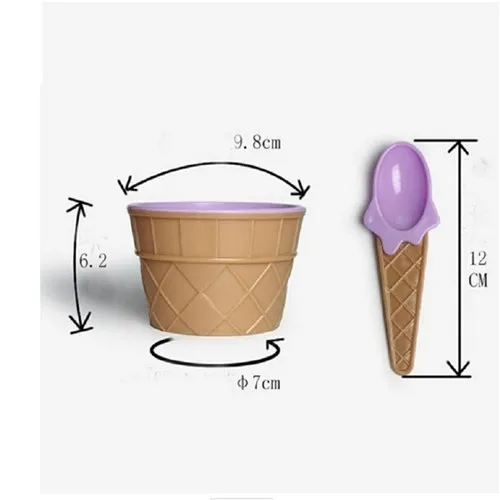1PC JETTING DIY Ice Cream Bowl With A Spoon Set Ice Cream Cup Happy Gifts For Child
1PC JETTING DIY Ice Cream Bowl With A Spoon Set Ice Cream Cup Happy Gifts For Child
