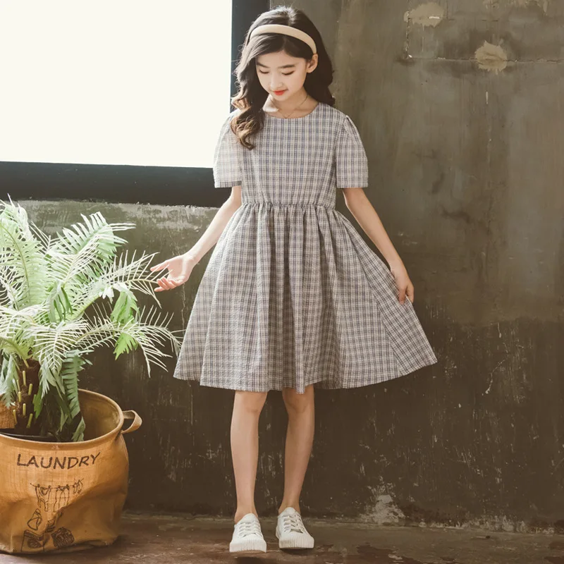 Classical Plaid Baby Dress Teen Girls Cute Dress 2021 New Summer Fashion Preppy Children Clothing Kids Clothes,#6318
Classical Plaid Baby Dress Teen Girls Cute Dress 2021 New Summer Fashion Preppy Children Clothing Kids Clothes,#6318