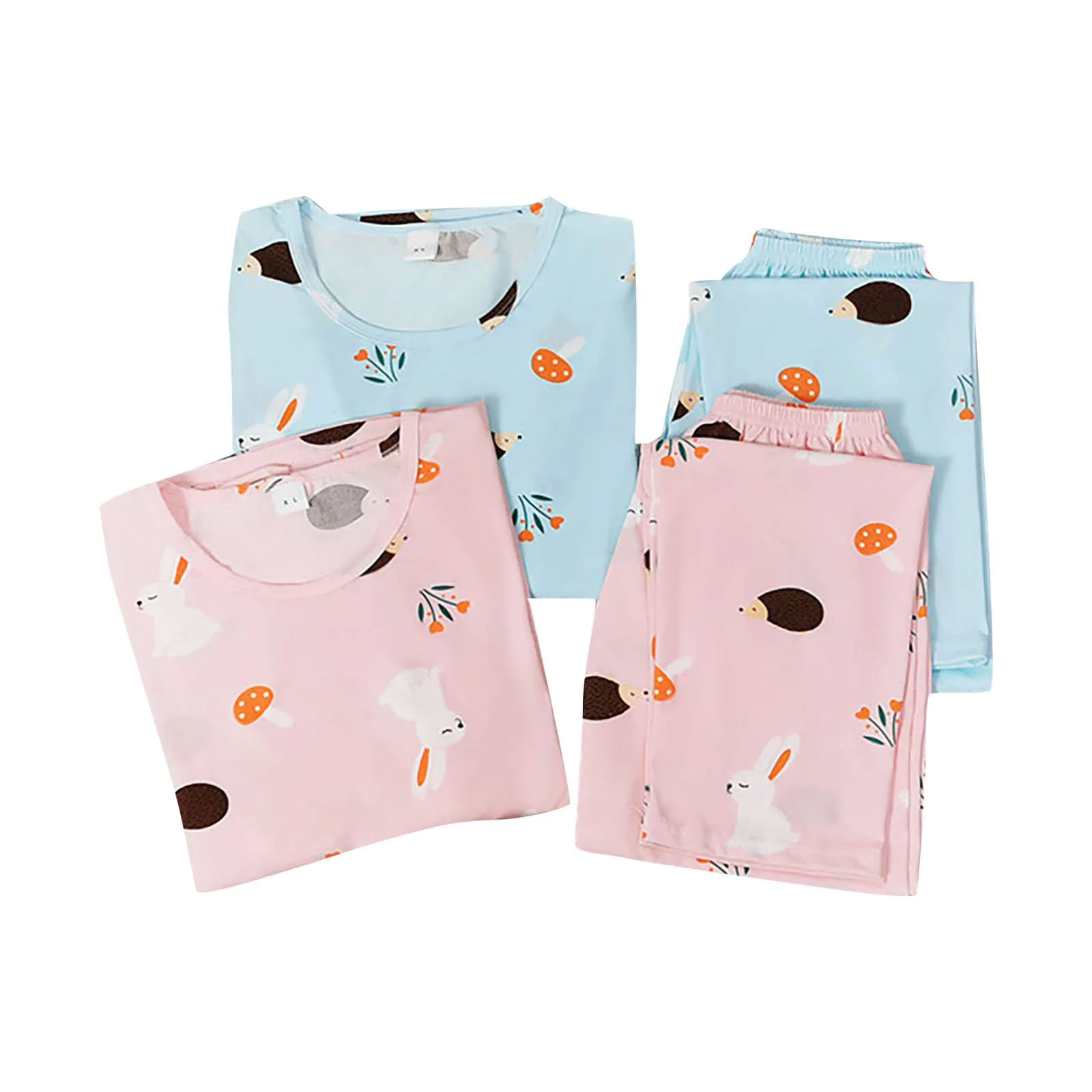 Pajamas For Women 2021 New Fashion Loose Print Long Sleeves Long Pants Suits Thin Cute Cartoon Casual Homewears Sleepwear Women
Pajamas For Women 2021 New Fashion Loose Print Long Sleeves Long Pants Suits Thin Cute Cartoon Casual Homewears Sleepwear Women
