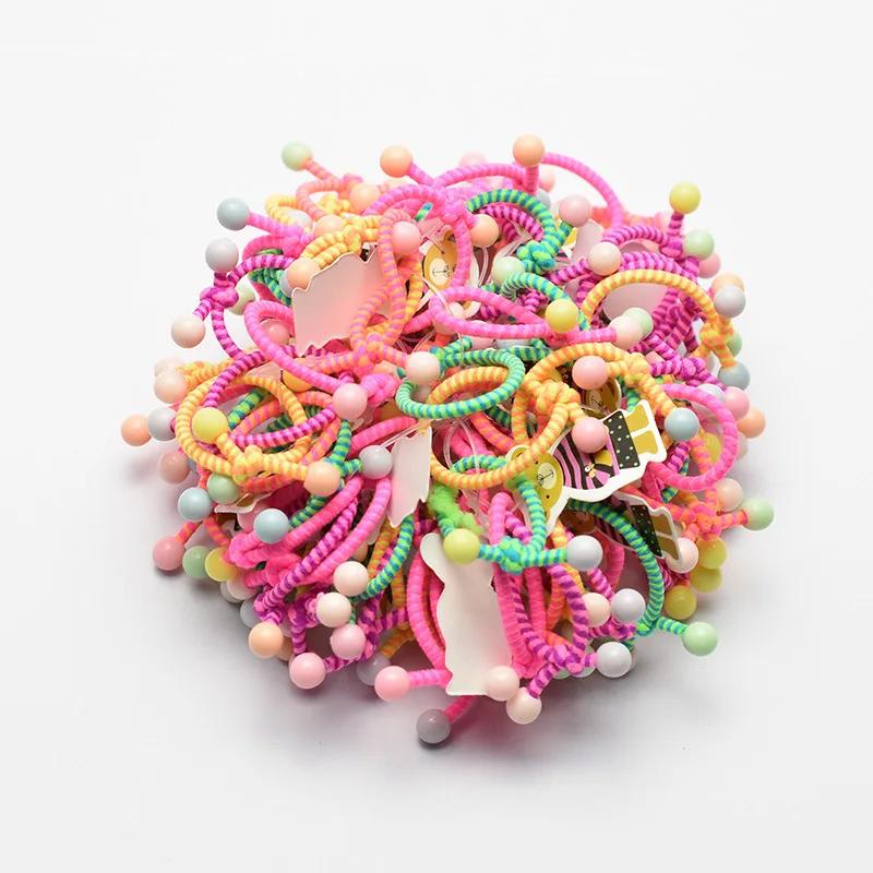 60/100PCS Children Hair Accessories Wholesale Hair Rope Handmade Knotted Hairband with Beads Baby Girl Rubber Band Kids Headwear
60/100PCS Children Hair Accessories Wholesale Hair Rope Handmade Knotted Hairband with Beads Baby Girl Rubber Band Kids Headwear