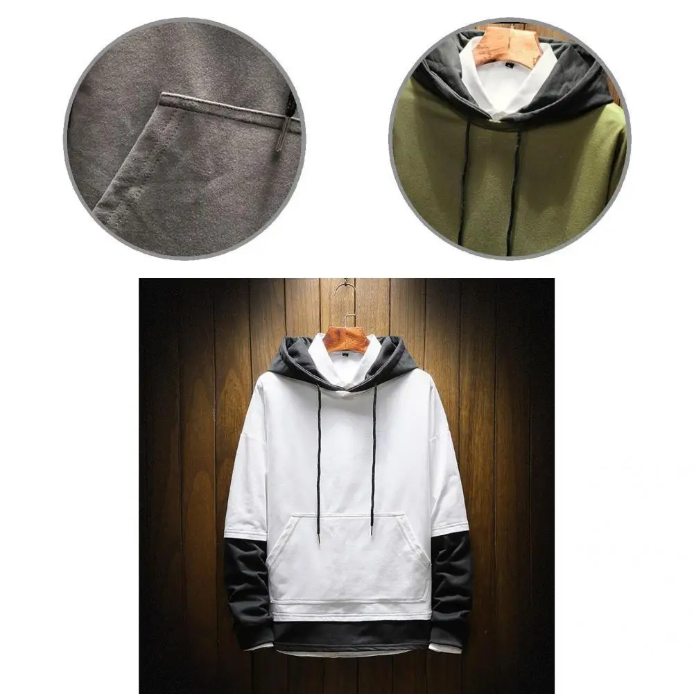 Washable Stylish Contrast Color Hooded Sweatshirt Hooded Male Hoodie Fashion for Autumn Winter
Washable Stylish Contrast Color Hooded Sweatshirt Hooded Male Hoodie Fashion for Autumn Winter
