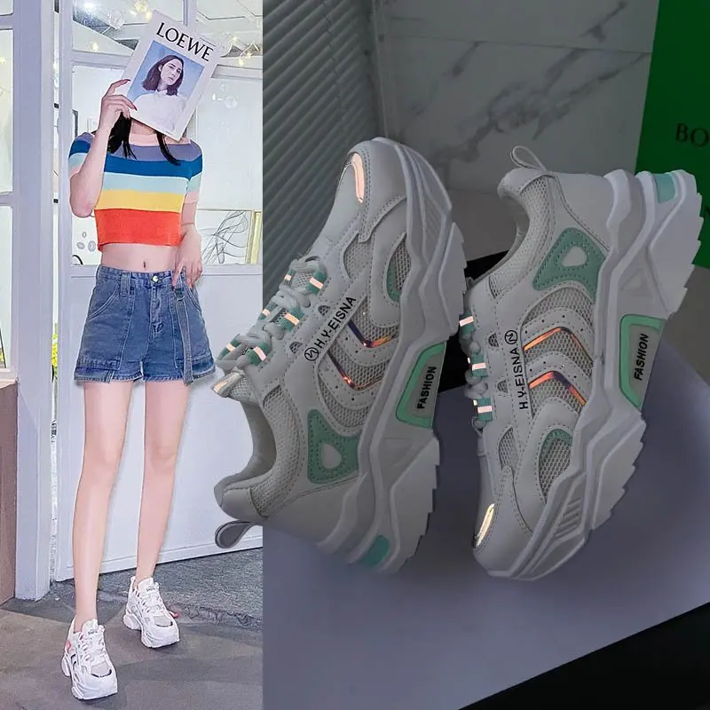 2021 New Spring Autumn Women's White Sneakers Genuine Leather Hidden Heel Chunky Sneakers for Woman Platform Shoes Shoes Sneaker
2021 New Spring Autumn Women's White Sneakers Genuine Leather Hidden Heel Chunky Sneakers for Woman Platform Shoes Shoes Sneaker