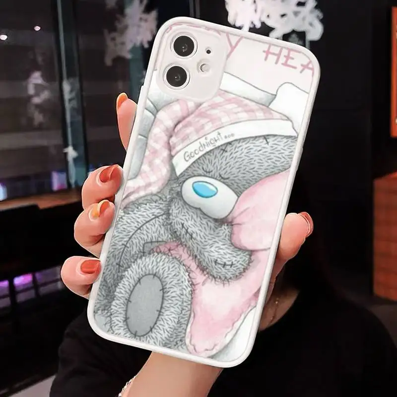 Tatty Teddy bear Cute doll Phone Case matte transparent For iphone 7 8 11 12 plus mini x xs xr pro max cover
Tatty Teddy bear Cute doll Phone Case matte transparent For iphone 7 8 11 12 plus mini x xs xr pro max cover