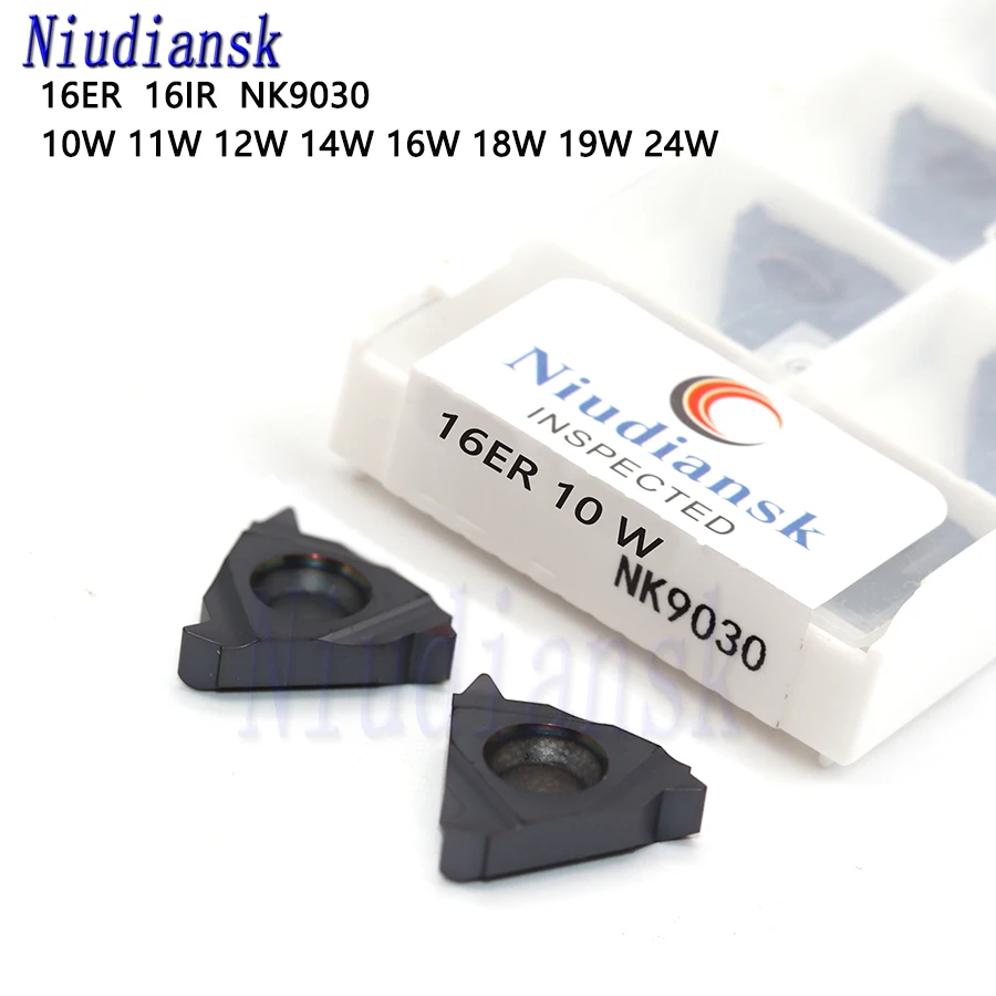 16ER 10W 11W 12W 14W 16W 18W 19W 16IR 24W NK9030 high quality Carbide Inserts Thread Turning CNC Lathe Turning Thread Blade Tool
16ER 10W 11W 12W 14W 16W 18W 19W 16IR 24W NK9030 high quality Carbide Inserts Thread Turning CNC Lathe Turning Thread Blade Tool