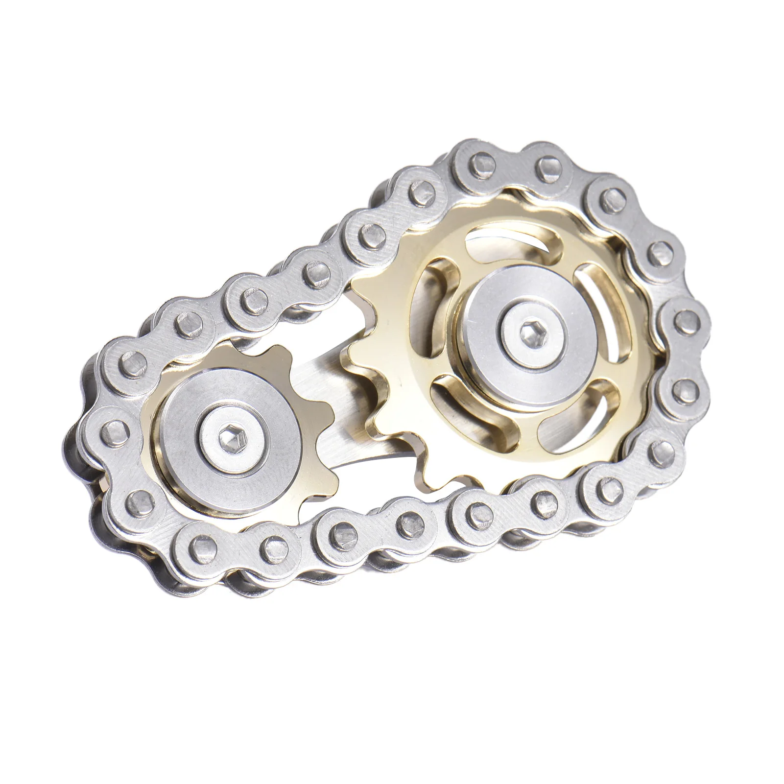 Stainless Steel Spinner toy Flywheel Fingertip Gyro SprocketsChains EDC Metal Toy Gear Gyro Drop Ship Sproket Roadbike Spinner
Stainless Steel Spinner toy Flywheel Fingertip Gyro SprocketsChains EDC Metal Toy Gear Gyro Drop Ship Sproket Roadbike Spinner
