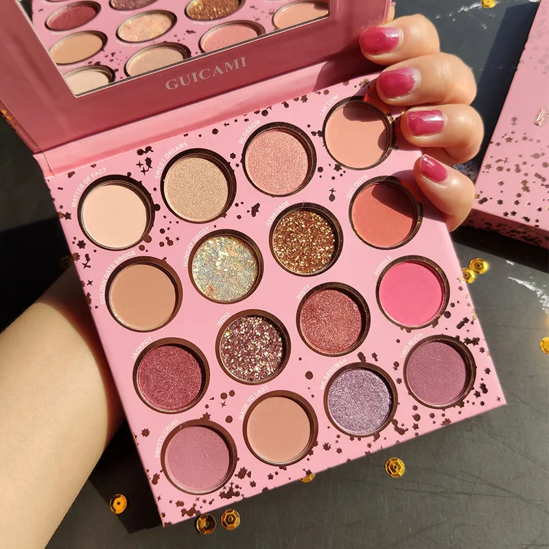 Cherry & Brown Matte Eyeshadow Makeup Palette 16Colors Holographic Nude Shimmer Eye Shadow Long Lasting Cosmetic Set
Cherry & Brown Matte Eyeshadow Makeup Palette 16Colors Holographic Nude Shimmer Eye Shadow Long Lasting Cosmetic Set