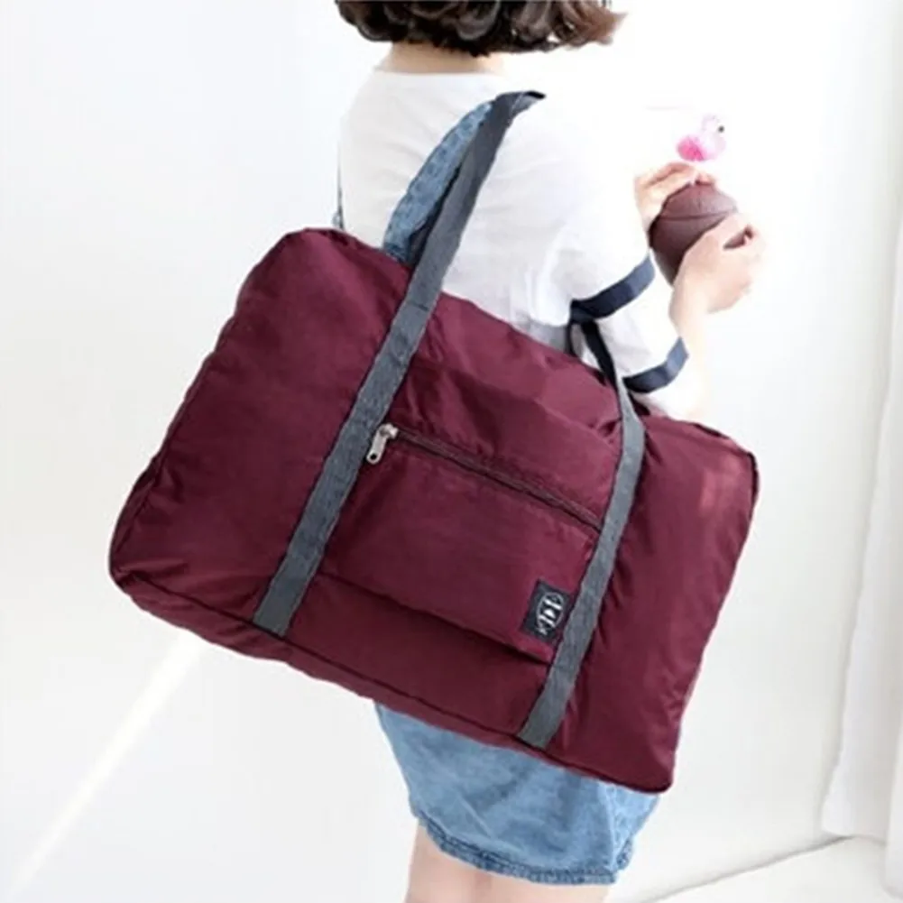 Folding Travel Bag Waterproof Fabric Women Travel Bags Large Capacity Hand Shoulder Duffle Storage Bags Portable Packing Cubes
Folding Travel Bag Waterproof Fabric Women Travel Bags Large Capacity Hand Shoulder Duffle Storage Bags Portable Packing Cubes