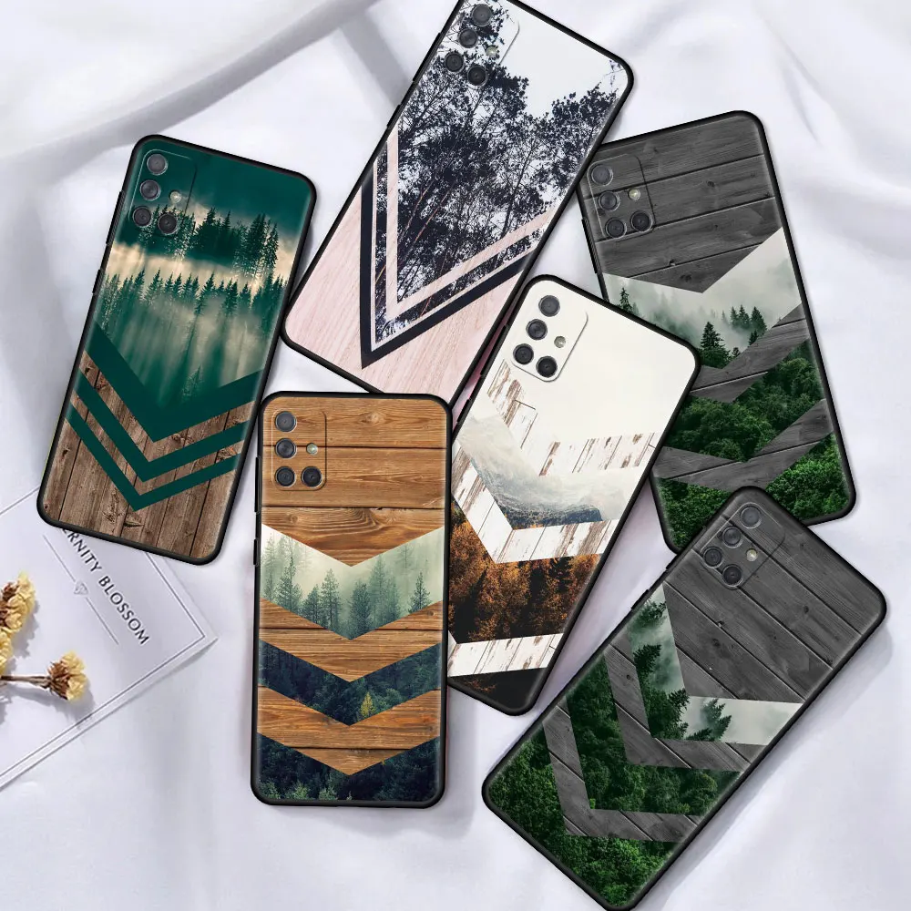Forest Geometry Wood Nature Case For Samsung Galaxy A51 A21s A71 A12 A31 A52 A41 Black Soft Phone A11 A72 A32 A42 5G A01 Fundas
Forest Geometry Wood Nature Case For Samsung Galaxy A51 A21s A71 A12 A31 A52 A41 Black Soft Phone A11 A72 A32 A42 5G A01 Fundas
