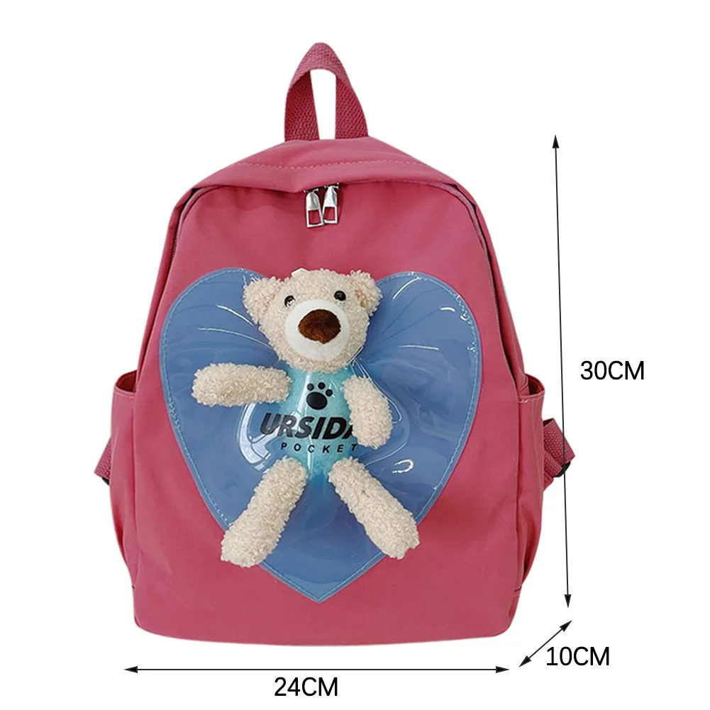 Kids Children Cute Cartoon Backpacks Love Heart Bear Doll Kindergarten Backpack Children School Book Bag Knapsack Small mochila
Kids Children Cute Cartoon Backpacks Love Heart Bear Doll Kindergarten Backpack Children School Book Bag Knapsack Small mochila