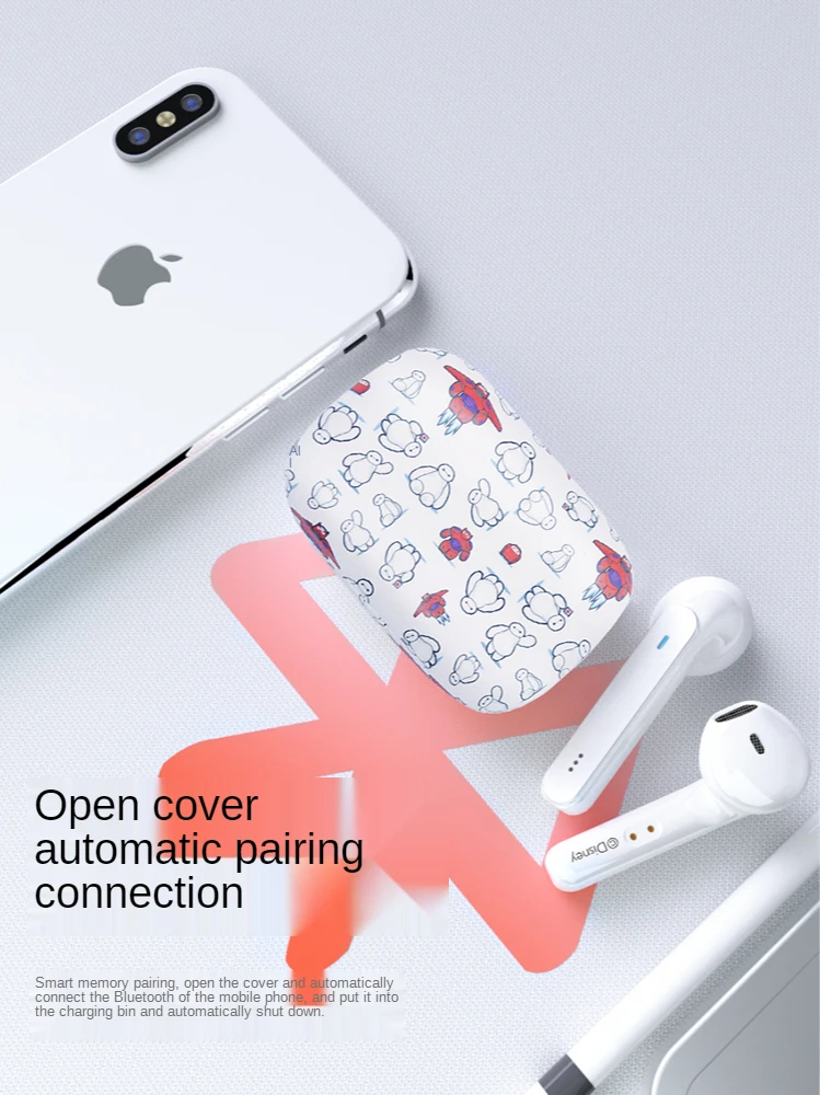 Disney Bluetooth headset true wireless sports running binaural semi-in-ear for Huawei for OPPO for iPhone long standby
Disney Bluetooth headset true wireless sports running binaural semi-in-ear for Huawei for OPPO for iPhone long standby