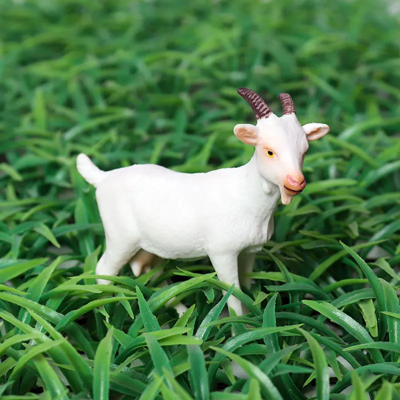 

Oenux Farm Animals Simulation Cute Model Action Figure Alpaca Cow Horse Figurines Sheep Goat Miniature Educational Toy For Kid