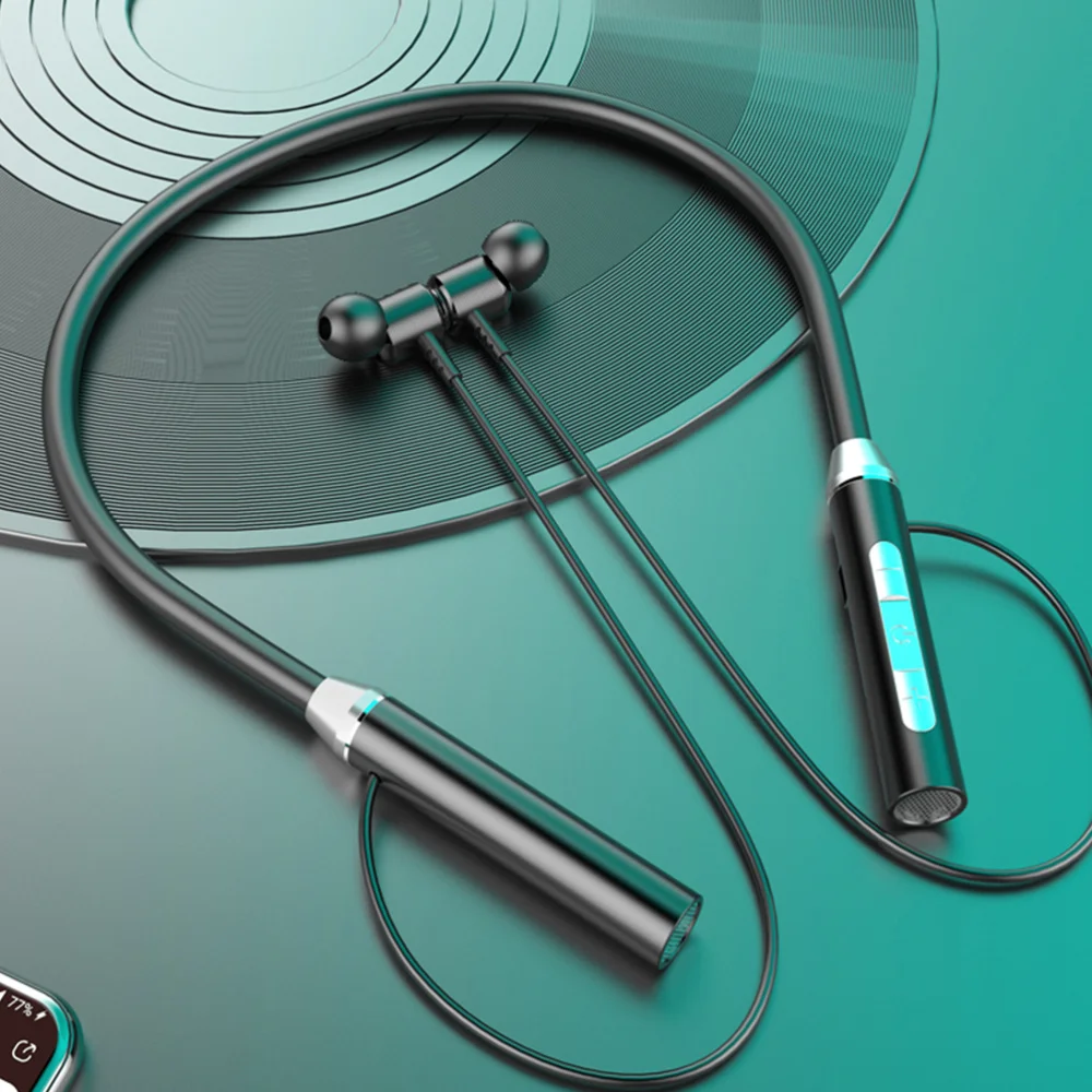 Neck Hanging Wireless Earpiece Waterproof Wireless Headset Stereo In-ear Earbud
Neck Hanging Wireless Earpiece Waterproof Wireless Headset Stereo In-ear Earbud