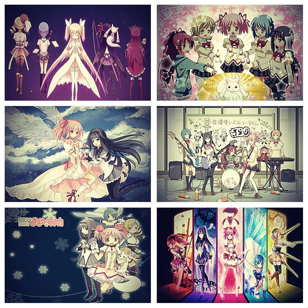 Anime:Puella Magi Madoka Magica Coated Paper Cute Art Home Decor Bedroom Kids Room Living Sofa Wall Decor Quality Poster
Anime:Puella Magi Madoka Magica Coated Paper Cute Art Home Decor Bedroom Kids Room Living Sofa Wall Decor Quality Poster