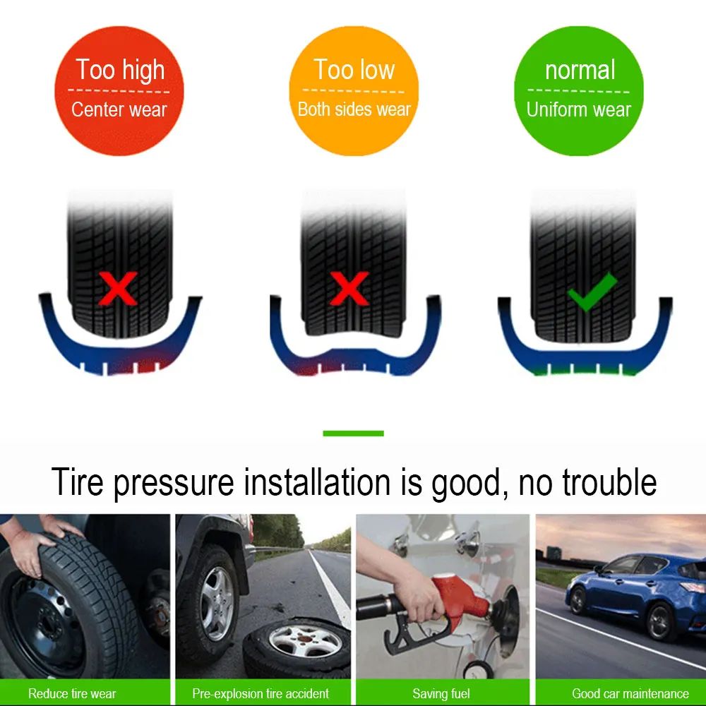 LCD Display Low Energy Gauge TPMS Black Car Tyre Detector Gurabl Alarm System Tire Pressure Monitor System Digital
LCD Display Low Energy Gauge TPMS Black Car Tyre Detector Gurabl Alarm System Tire Pressure Monitor System Digital