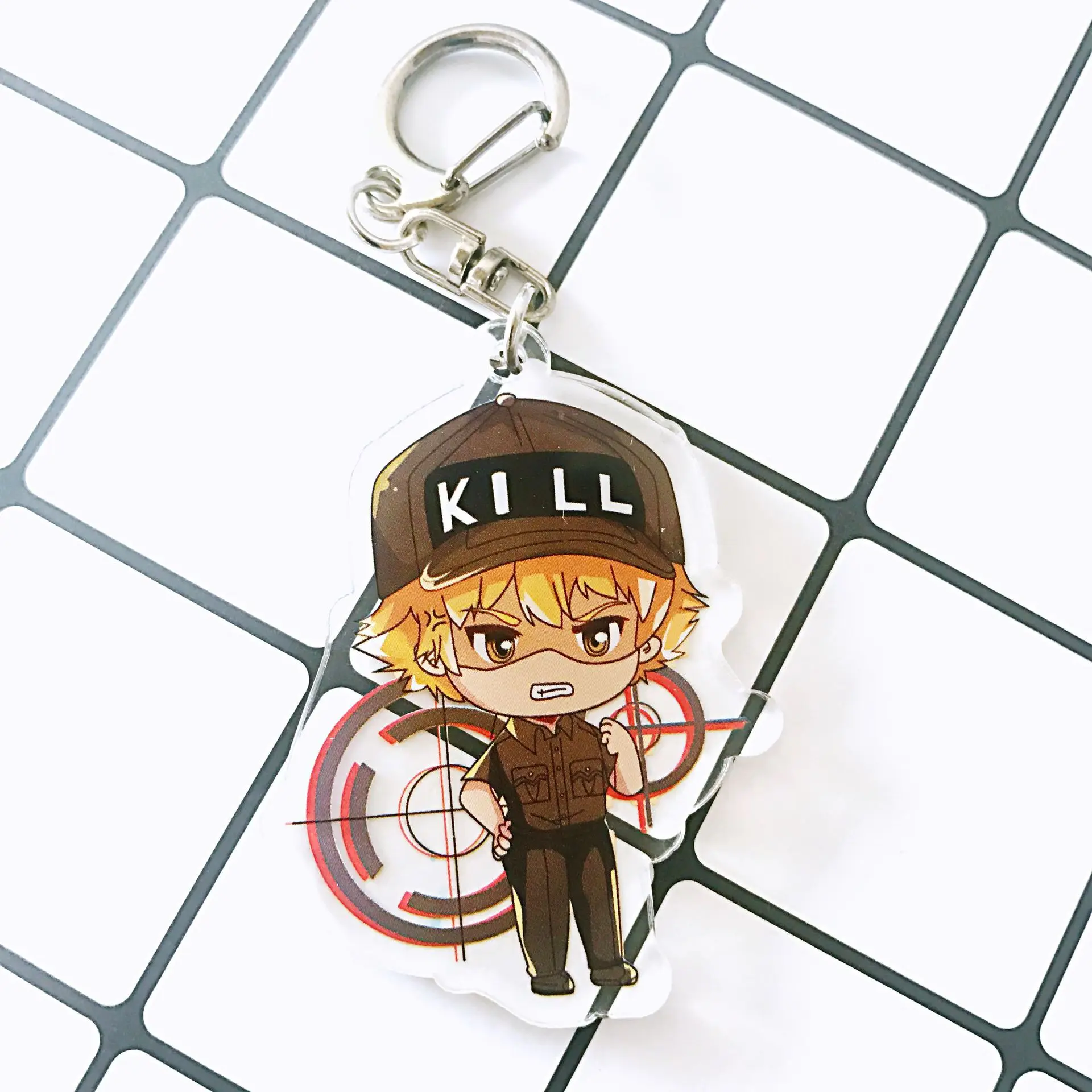 2019 Animation Key Chain Working Cells Platelets White Blood Cell Keychain Double-Sided Transparent Acrylic Pendant Keyring Gif
2019 Animation Key Chain Working Cells Platelets White Blood Cell Keychain Double-Sided Transparent Acrylic Pendant Keyring Gif