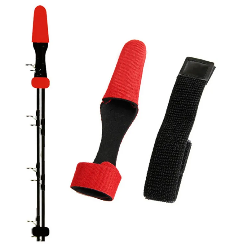 2020 2pcs/set Fishing Rod Covers Fish Protector With Tie Wrapping Band Belt Accessories For Fishermen * | Спорт и развлечения