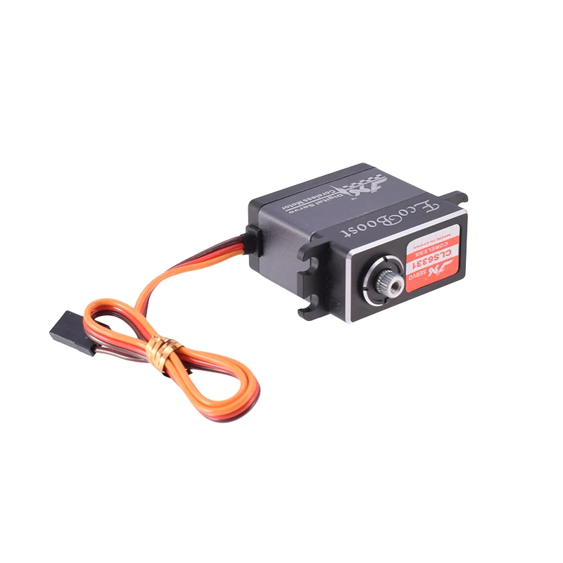 JX Servo CLS6331 30KG Large Torque High Voltage CNC Aluminium Shell Metal Gear Coreless Digital Servo For RC Helicopter
JX Servo CLS6331 30KG Large Torque High Voltage CNC Aluminium Shell Metal Gear Coreless Digital Servo For RC Helicopter