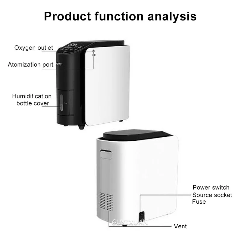 Oxygen concentrator portable oxygen concentrator oxygen inhaler household elderly car atomizing oxygen concentrator
Oxygen concentrator portable oxygen concentrator oxygen inhaler household elderly car atomizing oxygen concentrator