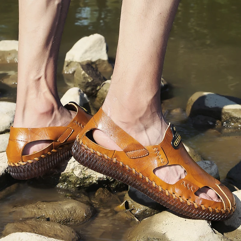 Sandalias Playa Hombre Men's Sandals Summer Sport Leather Beach Mens Outdoor Casual Sandals&slippers Men Sandal Shoes
Sandalias Playa Hombre Men's Sandals Summer Sport Leather Beach Mens Outdoor Casual Sandals&slippers Men Sandal Shoes