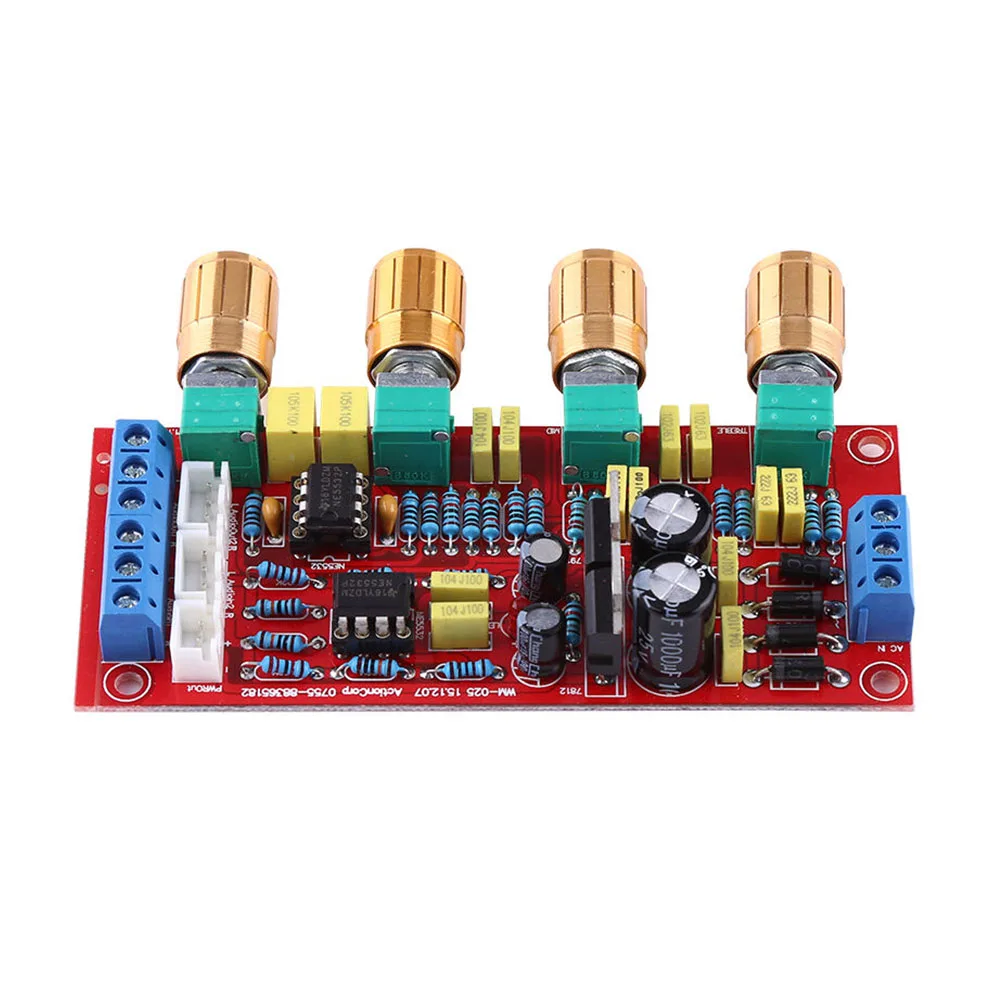 NE5532 Enthusiast HIFI DIY High Volume Tone Medium Flexible Preamplifier Control Board Adjustable Modified Music Module Low 
NE5532 Enthusiast HIFI DIY High Volume Tone Medium Flexible Preamplifier Control Board Adjustable Modified Music Module Low