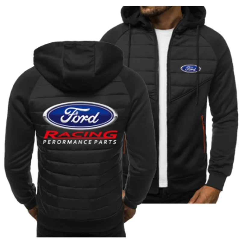 Fashion Casual New Spring Autumn Men's Ford Racing Hoodie Cardigan Shoulder Zipper Sweatshirts Hooded Jacket
Fashion Casual New Spring Autumn Men's Ford Racing Hoodie Cardigan Shoulder Zipper Sweatshirts Hooded Jacket