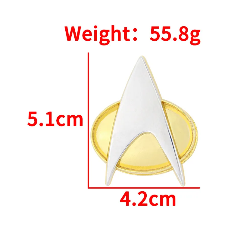 ZXMJ magnetism Starfleet Brooch pins Metal colour Carnival Brooch Badge geeky sci-fi movie for films and television fans gift 
ZXMJ magnetism Starfleet Brooch pins Metal colour Carnival Brooch Badge geeky sci-fi movie for films and television fans gift
