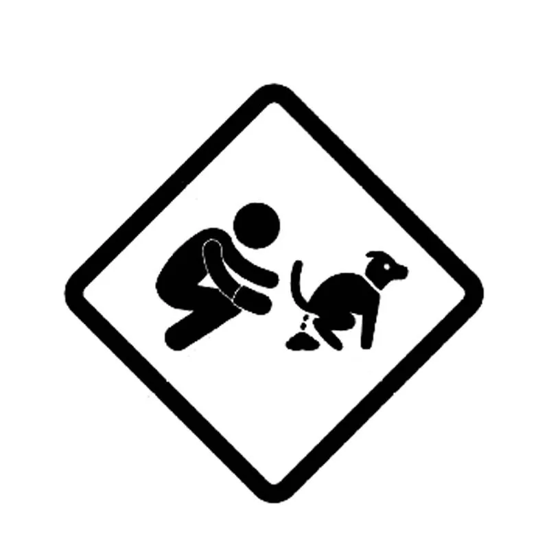 Creative Car Sticker Car Window Pick Up Dog Poop Sign Waterproof Headlight Car Body PVC 13cm X 13cm
Creative Car Sticker Car Window Pick Up Dog Poop Sign Waterproof Headlight Car Body PVC 13cm X 13cm