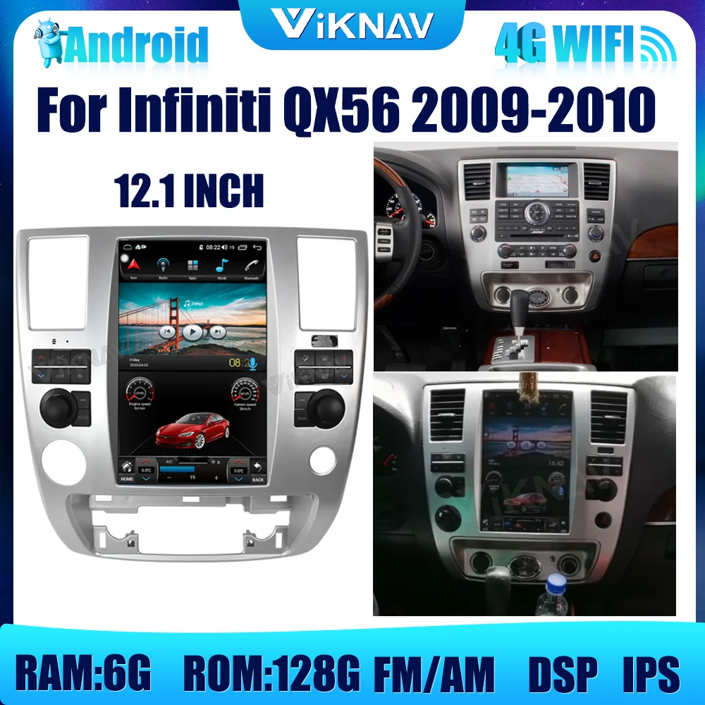 Автомобильный радиоприемник 128G для Infiniti QX56 2009-2010 стерео система Android автомобильный DVD мультимедийный плеер с вертикальным экраном Автомоби...
Автомобильный радиоприемник 128G для Infiniti QX56 2009-2010 стерео система Android автомобильный DVD мультимедийный плеер с вертикальным экраном Автомоби...