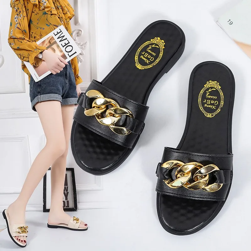 Женские классические модные тапочки на низком каблуке, популярная стильная женская обувь, 2021 
Женские классические модные тапочки на низком каблуке, популярная стильная женская обувь, 2021