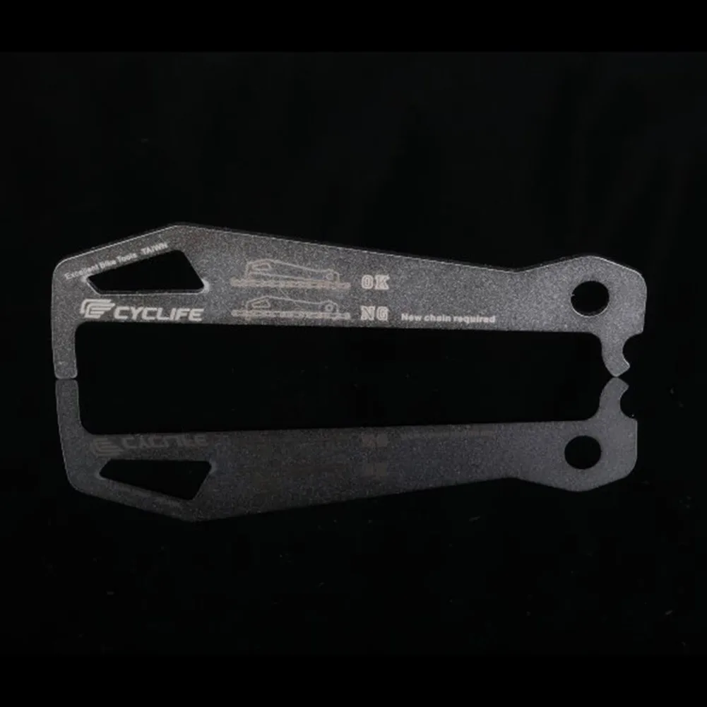Bicycle Chain Wear Checker Indicator Repair Tool MTB Road Bike Chains Gauge Measurement Ruler Bike Accessories Cycling Parts
Bicycle Chain Wear Checker Indicator Repair Tool MTB Road Bike Chains Gauge Measurement Ruler Bike Accessories Cycling Parts