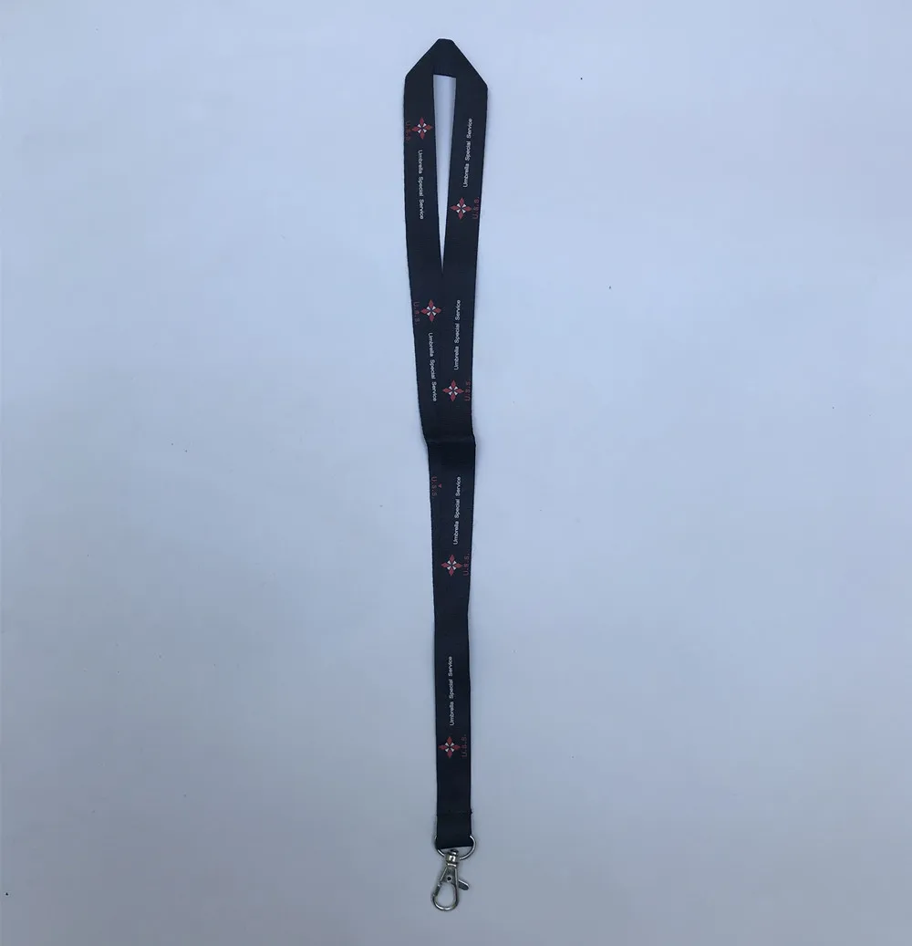 Biohazard Umbrella Special Service USS Cosplay Strap Black Mobile Phone Lanyard with Metal Buckle
Biohazard Umbrella Special Service USS Cosplay Strap Black Mobile Phone Lanyard with Metal Buckle
