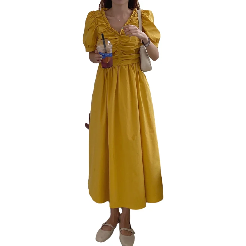 New Spring Dress Girls Boho Solid Female Vintage Dress Party Oversize Long Sleeve Women Dresses Robe Vestido
New Spring Dress Girls Boho Solid Female Vintage Dress Party Oversize Long Sleeve Women Dresses Robe Vestido