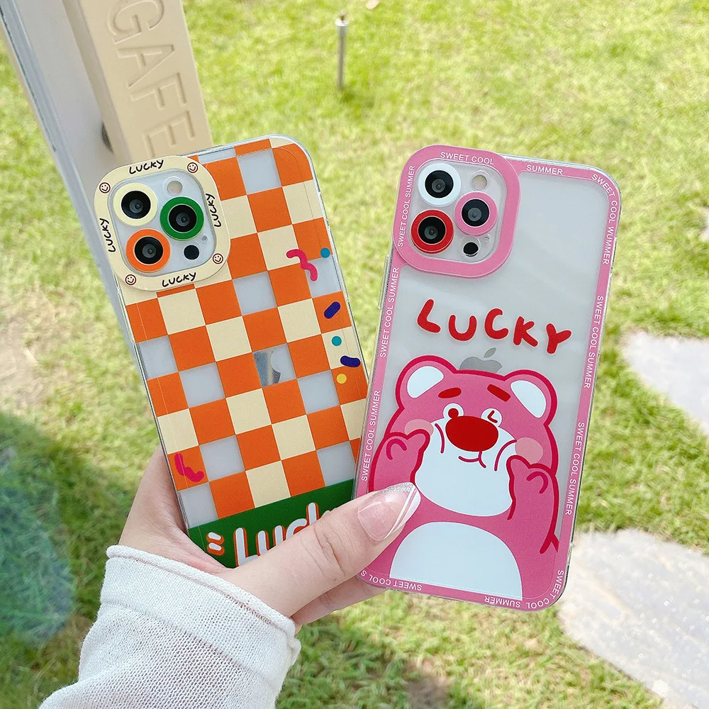 Cartoon Camera Protection Phone Case For iPhone 13 12 11 Pro Max X XR XS Max 7 8 6 Plus Cute Bear Soft Back Cover For iPhone 13
Cartoon Camera Protection Phone Case For iPhone 13 12 11 Pro Max X XR XS Max 7 8 6 Plus Cute Bear Soft Back Cover For iPhone 13