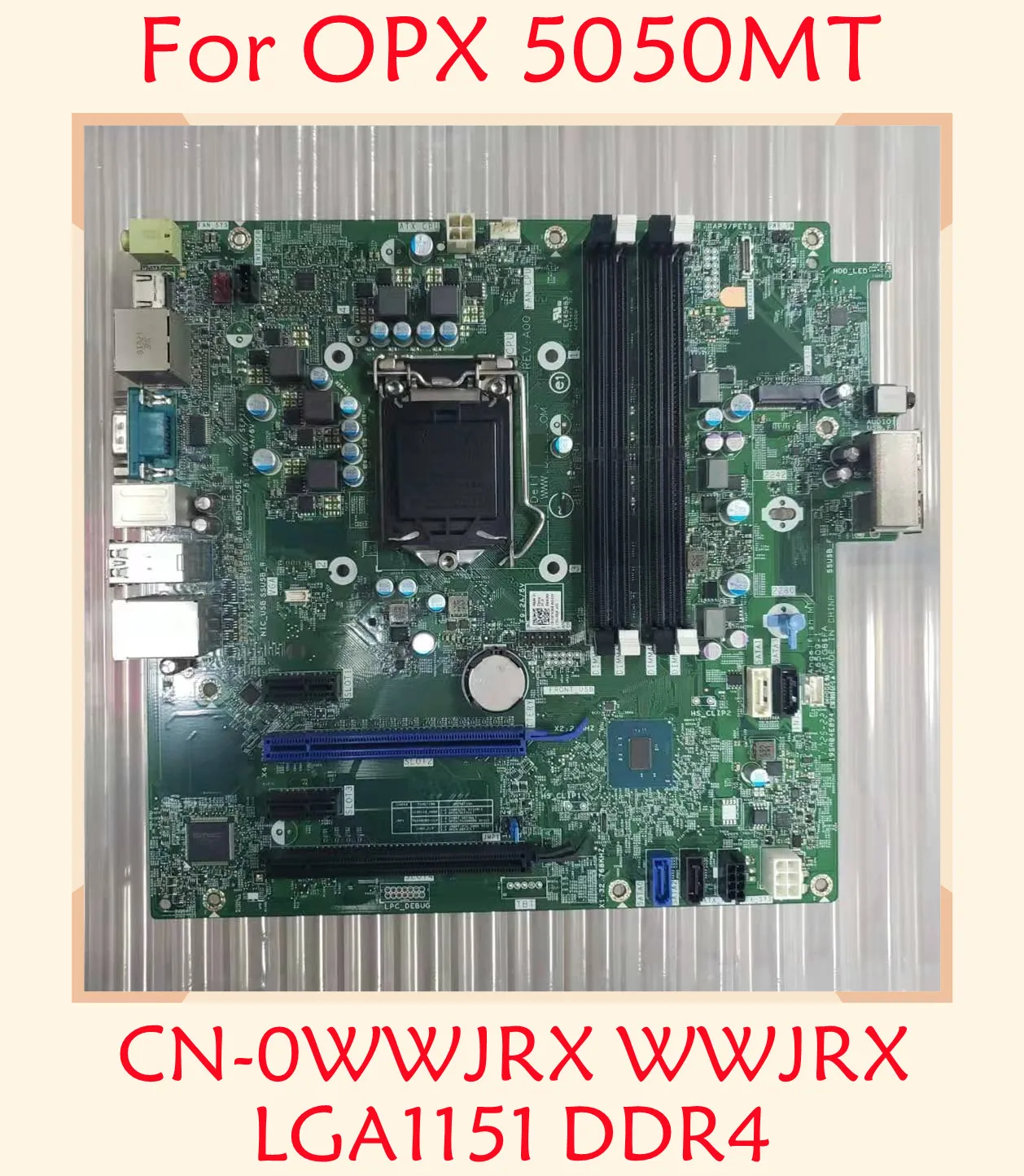 GZ855 For DELL OPX 5050MT Desktop Motherboard CN-0WWJRX WWJRX LGA1151 DDR4 100% Working
GZ855 For DELL OPX 5050MT Desktop Motherboard CN-0WWJRX WWJRX LGA1151 DDR4 100% Working