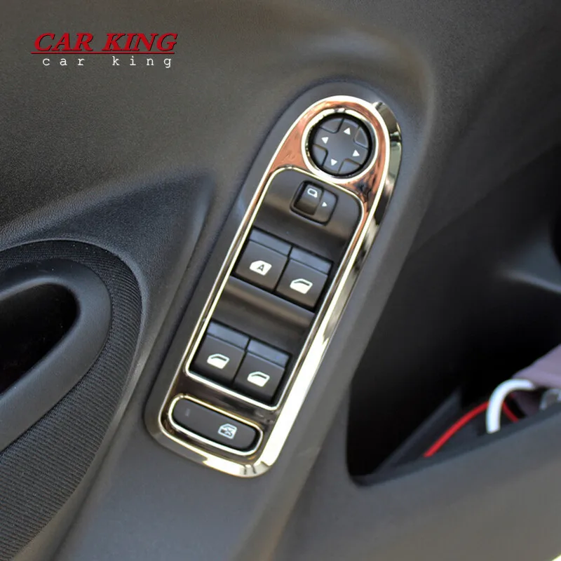 For Citroen Elysee C-Elysee 2014 2015 2016 ABS Chrome Door Window glass Lift Control Switch Panel cover trim car styling 4pcs
For Citroen Elysee C-Elysee 2014 2015 2016 ABS Chrome Door Window glass Lift Control Switch Panel cover trim car styling 4pcs