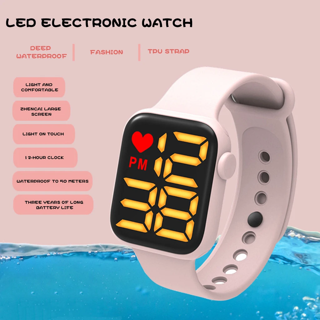 Men Wrist Digital Watches Women LED Sport Watches Fashion Luxury Simple Silicone Lady Children Clock Relogio Mujer Masculion
Men Wrist Digital Watches Women LED Sport Watches Fashion Luxury Simple Silicone Lady Children Clock Relogio Mujer Masculion