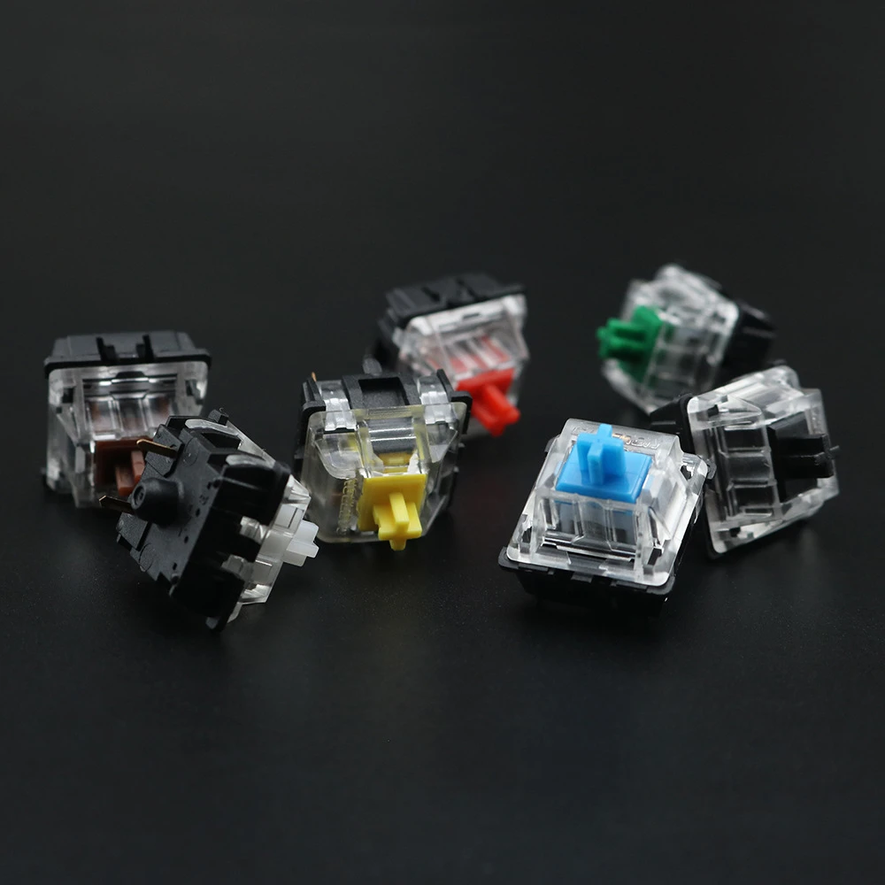 Mechanical Switches Black Red Brown Blue White Green Yellow 3 Pins 5 Pins Switch for Mechanical Keyboard fit GK61 GK64 GH60
Mechanical Switches Black Red Brown Blue White Green Yellow 3 Pins 5 Pins Switch for Mechanical Keyboard fit GK61 GK64 GH60