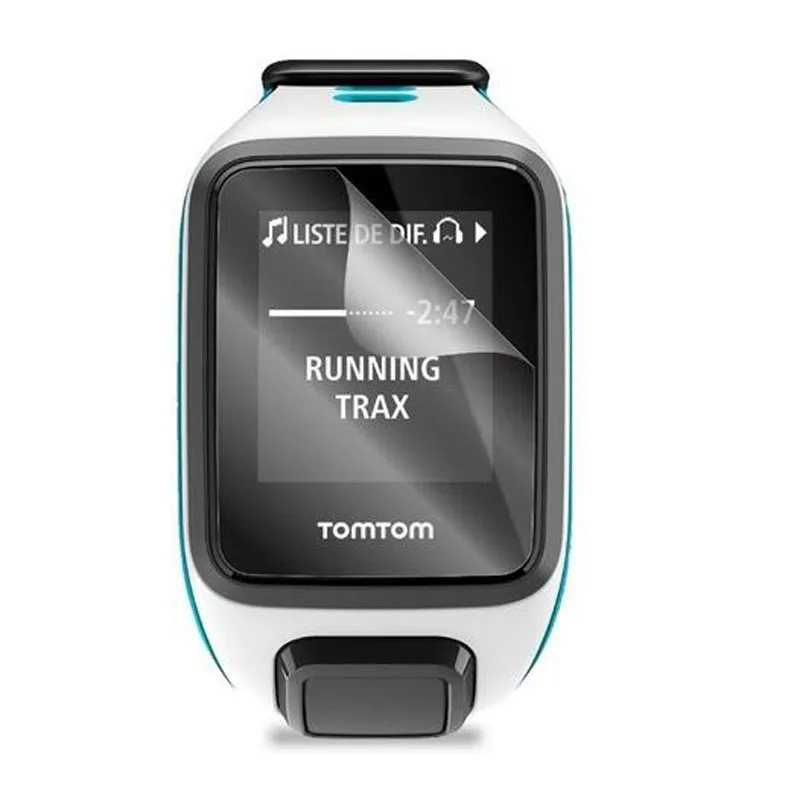 Ультра прозрачная мягкая защитная пленка для TomTom Spark/Runner 2/3 Cradio Sport Running GPS Смарт