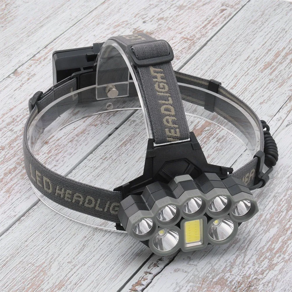 8 Modes Head Light Torch Lamp Headlamp LED USB Rechargeable Flashlight 30000LM Aluminum Alloy ABS Headlight Camping Tool
8 Modes Head Light Torch Lamp Headlamp LED USB Rechargeable Flashlight 30000LM Aluminum Alloy ABS Headlight Camping Tool