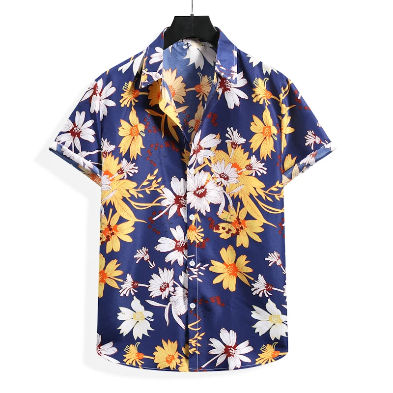 Mens Button Up Beach Shirts 2021 Fashion Floral Print Hawaiian Shirt Men Harajuku Casual Short Sleeve Shirt Men Clothing S-XXL
Mens Button Up Beach Shirts 2021 Fashion Floral Print Hawaiian Shirt Men Harajuku Casual Short Sleeve Shirt Men Clothing S-XXL