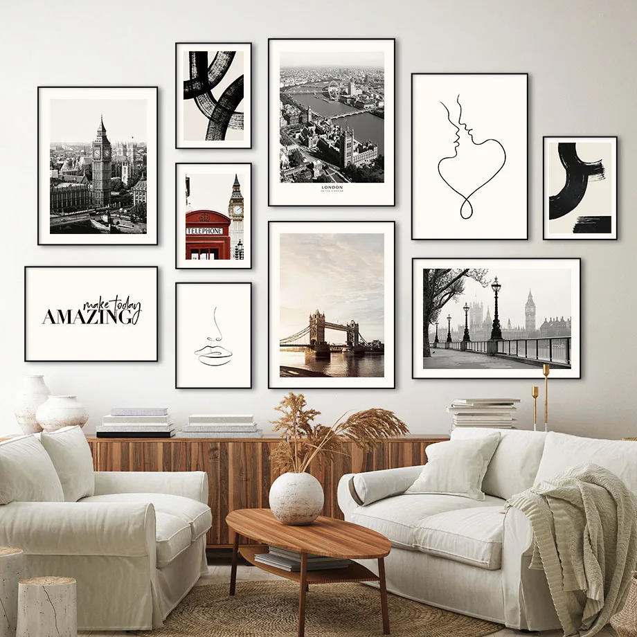 London City Big Ben Thames Black White Abstract Wall Art Canvas Painting Nordic Posters And Prints Wall Pictures For Living Room
London City Big Ben Thames Black White Abstract Wall Art Canvas Painting Nordic Posters And Prints Wall Pictures For Living Room