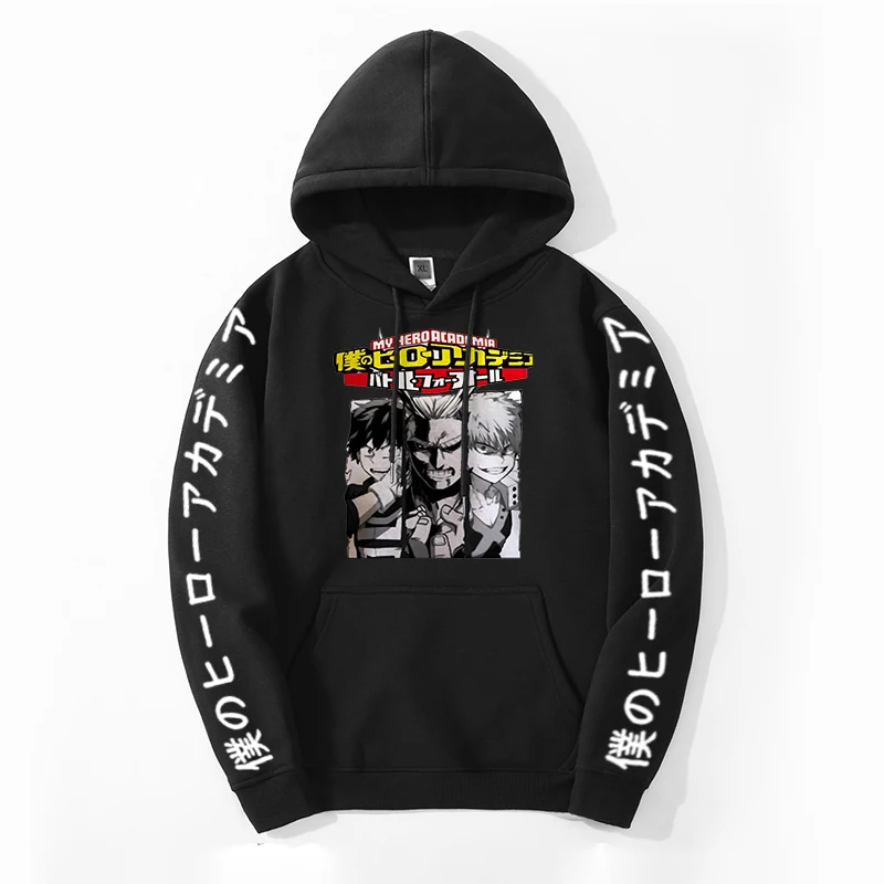 Japan Anime My Hero Academia Cartoon Spring Men Simple Printing Hoodie Sweatshirts All might Fabrics Sportswear Casual Hoody
Japan Anime My Hero Academia Cartoon Spring Men Simple Printing Hoodie Sweatshirts All might Fabrics Sportswear Casual Hoody