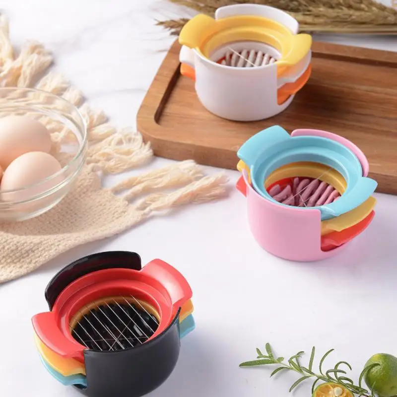 Egg Cutter Three-in-one ABS Egg Cutter 304 Egg Cutting Loose Flower Cutting Multifunctional Kitchen Gadget Artifact Color Random
Egg Cutter Three-in-one ABS Egg Cutter 304 Egg Cutting Loose Flower Cutting Multifunctional Kitchen Gadget Artifact Color Random