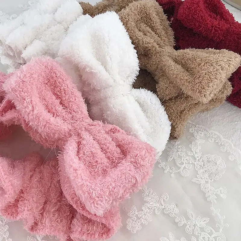 Velvet headband For women Coral Bath Shower Headband Make Up bandage Wash Face Elastic Hair Bands Big Bowknot Design Bow women
Velvet headband For women Coral Bath Shower Headband Make Up bandage Wash Face Elastic Hair Bands Big Bowknot Design Bow women