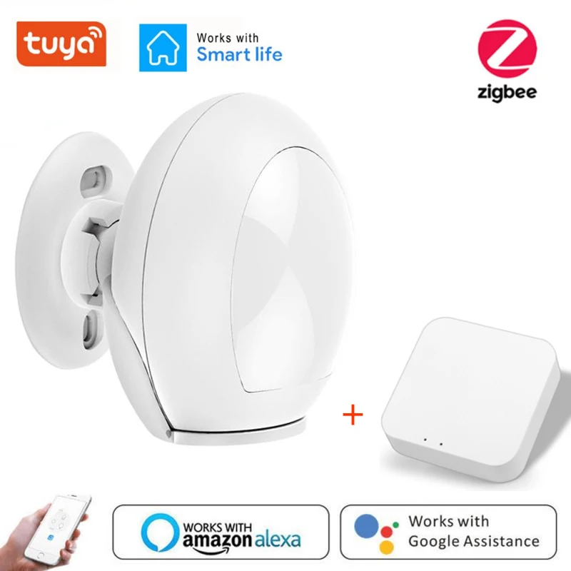 Tuya ZigBee3.0 WiFi Human Body Sensor Wireless Smart Body Movement PIR Motion Sensor Zigbee Use With Gateway Tuya Smart Life App
Tuya ZigBee3.0 WiFi Human Body Sensor Wireless Smart Body Movement PIR Motion Sensor Zigbee Use With Gateway Tuya Smart Life App