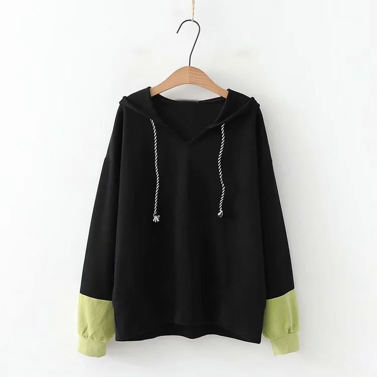 Women Clothes 2019 Casual Streetwear Sweatshirts Woman Pullover Pull Femme Loose Cuff Colorblocking Hoodie Hoodies Women
Women Clothes 2019 Casual Streetwear Sweatshirts Woman Pullover Pull Femme Loose Cuff Colorblocking Hoodie Hoodies Women