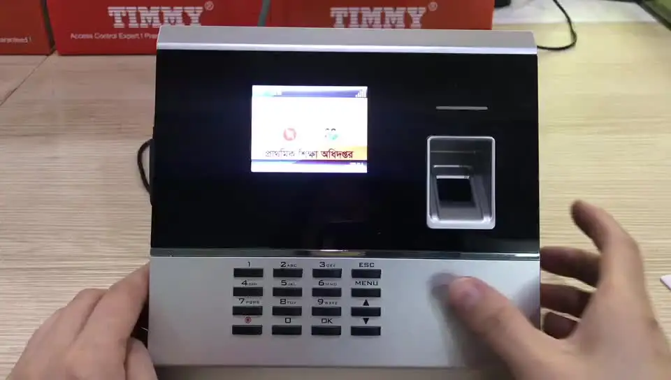 TIMMY Employee Clock In Clock Out 3G 4G WIFI Biometric Time Attendance Machine System
TIMMY Employee Clock In Clock Out 3G 4G WIFI Biometric Time Attendance Machine System